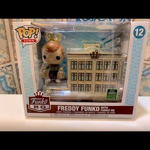 Funko Pop! Town Freddy Funko with Funko HQ #12 (ECCC 2020 Exclusive)